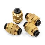 Air Lift 22653 - Bulkhead Union - 3/8" PTC to 3/8" PTC