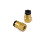 Air Lift 21987 - Straight 1/4" FNPT to 3/8" PTC