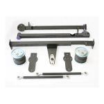 Car Audio Security VW Caddy 2K - Rear Air Suspenion Conversion Kit